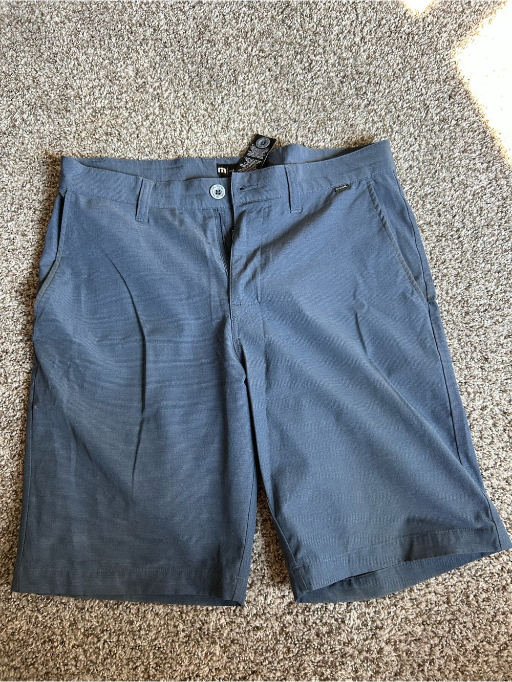 Men's Travis Mathew Size 32 Blue Golf Shorts